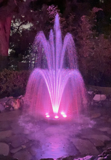 wdm lighting led floating fountain